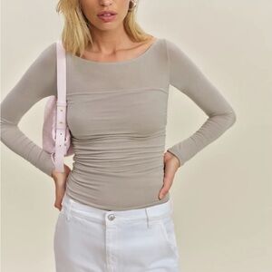 Reformation Julian Knit Top